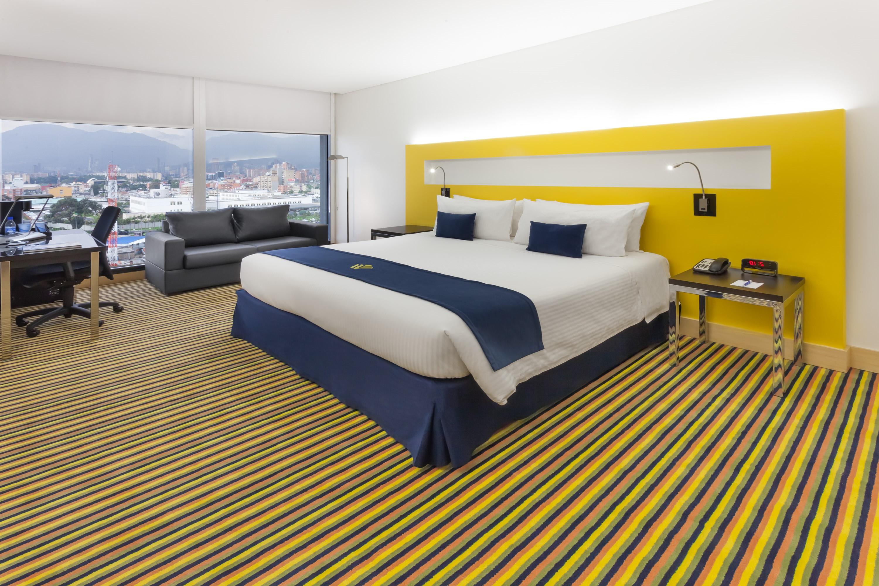 Hotel Wyndham Bogotá Zewnętrze zdjęcie A room at the hotel